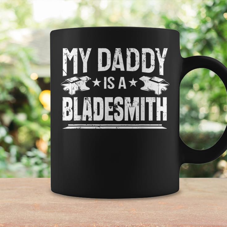 Bladesmithing My Daddy Is A Bladesmith Blacksmith Coffee Mug Gifts ideas