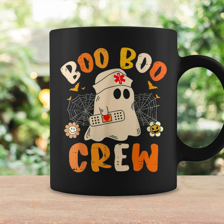 Boo Boo Crew Ghost Halloween Paramedic Nurse Rn Er Nicu Lpn Coffee Mug Gifts ideas
