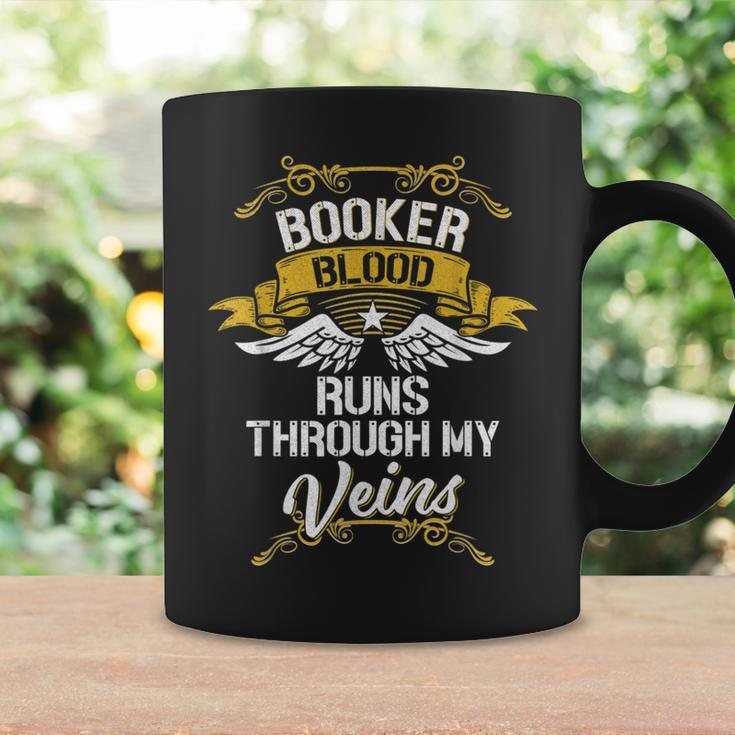 Booker Blood Runs Through My Veins Coffee Mug Gifts ideas