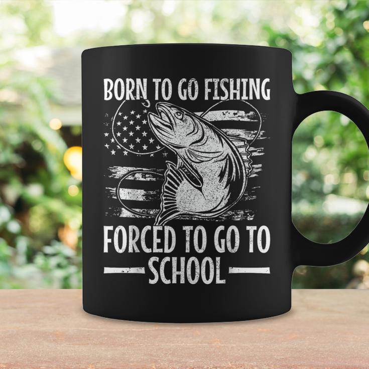 Born To Go Fishing Bass Fish Fisherman Boy Kid Fishing Coffee Mug Gifts ideas
