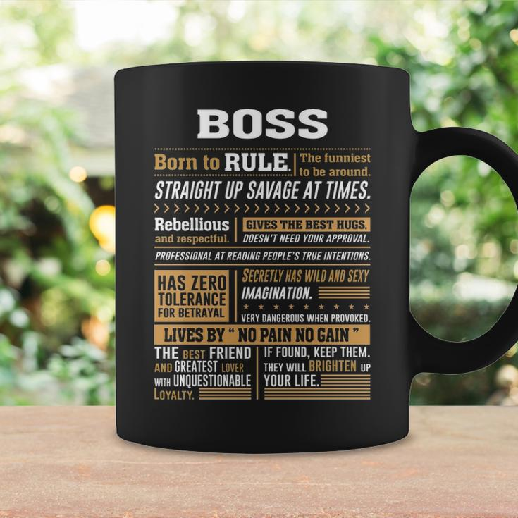 Boss Name Gift Boss Born To Rule Coffee Mug Gifts ideas