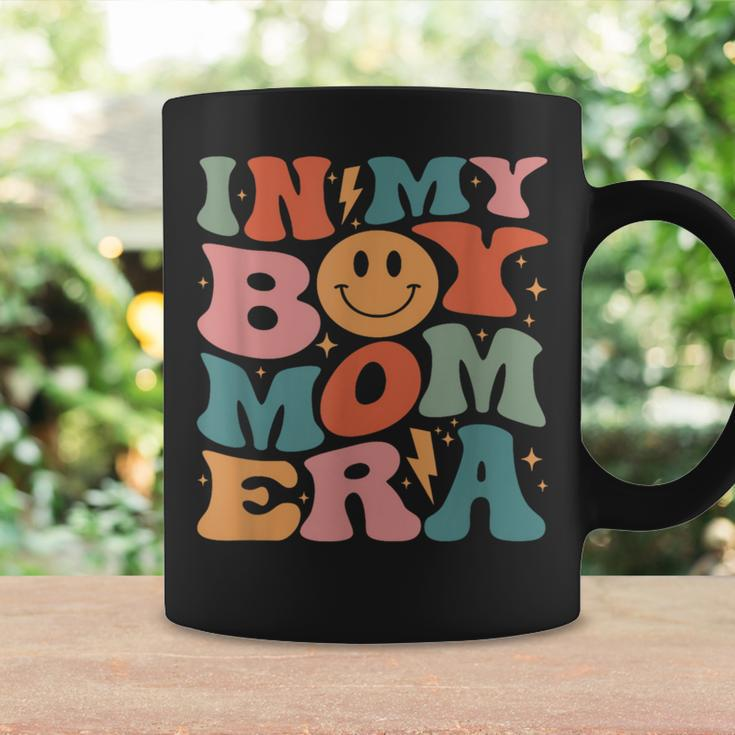 In My Boy Mom Era Groovy Mom Of Boys Gifts Funny Mothers Day Coffee Mug Gifts ideas