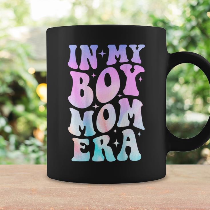 In My Boy Mom Era Groovy Coffee Mug Gifts ideas