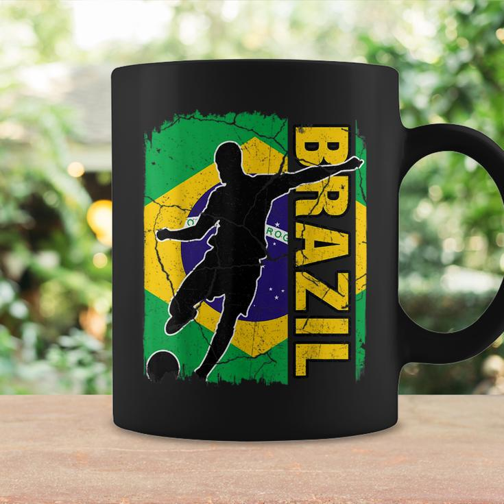 Brazilian Soccer Team Brazil Flag Jersey Football Fans Coffee Mug Gifts ideas