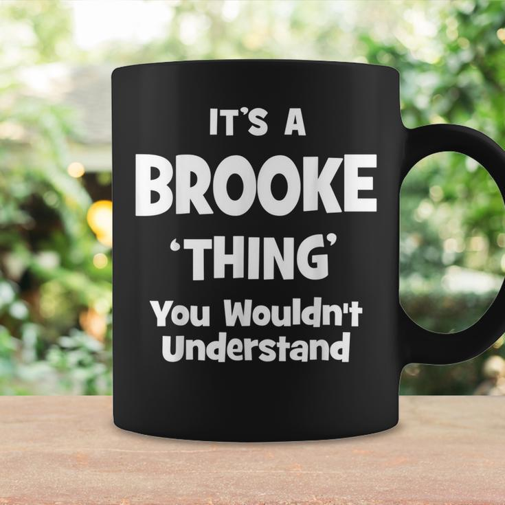 Brooke Thing Name Funny Coffee Mug Gifts ideas