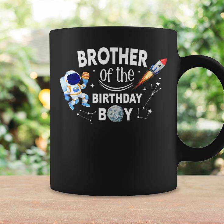 Brother Of The Birthday Boy Space Astronaut Birthday Family Coffee Mug Gifts ideas