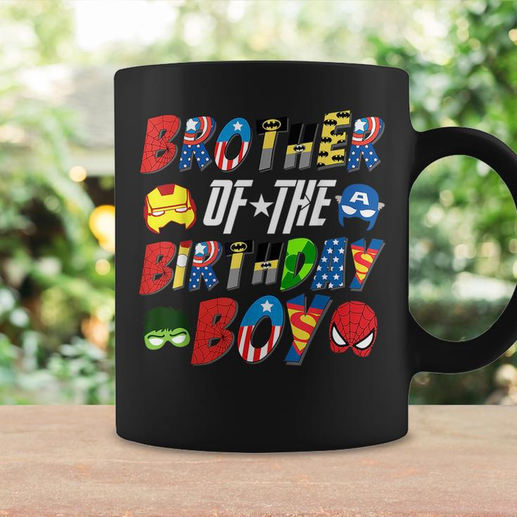 Brother Of The Superhero Birthday Boy Super Hero Family Coffee Mug Gifts ideas