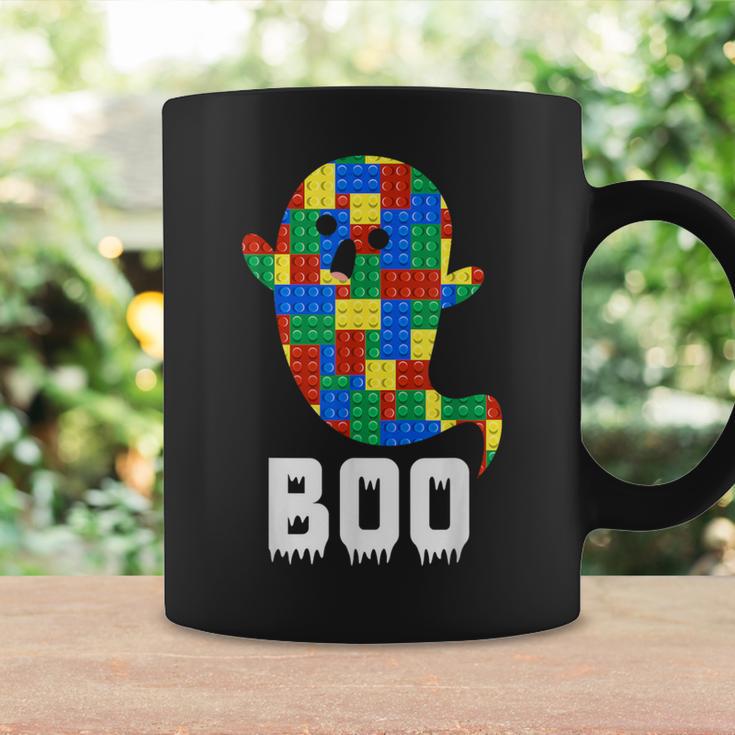 Building Blocks Ghost Boo Master Builder Halloween Boys Coffee Mug Gifts ideas