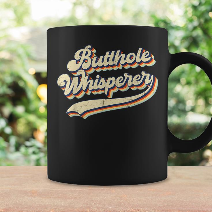 Butthole Whisperer Sarcastic Jokes Retro Coffee Mug Gifts ideas