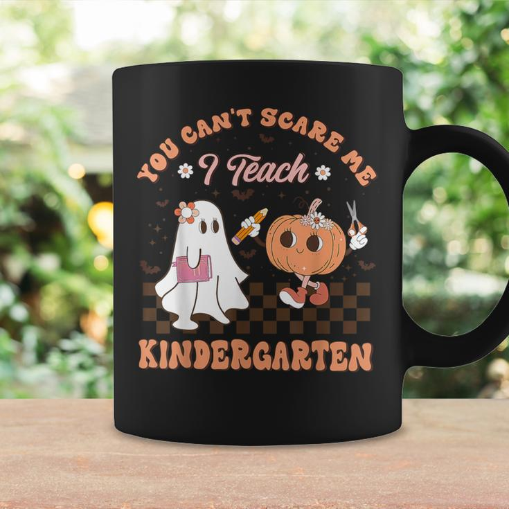 You Cant Scare Me I Teach Kindergarten Teacher Halloween Coffee Mug Gifts ideas