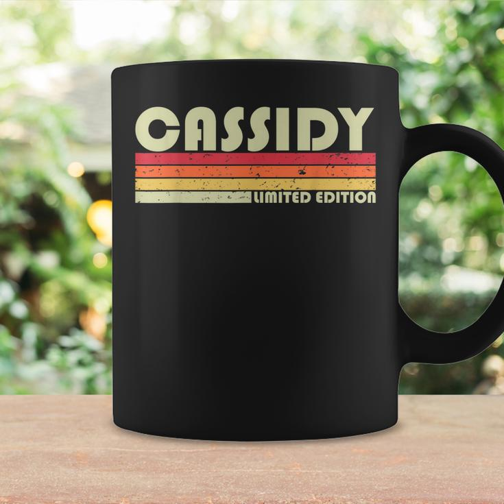 Cassidy Gift Name Personalized Retro Vintage 80S Birthday Coffee Mug Gifts ideas
