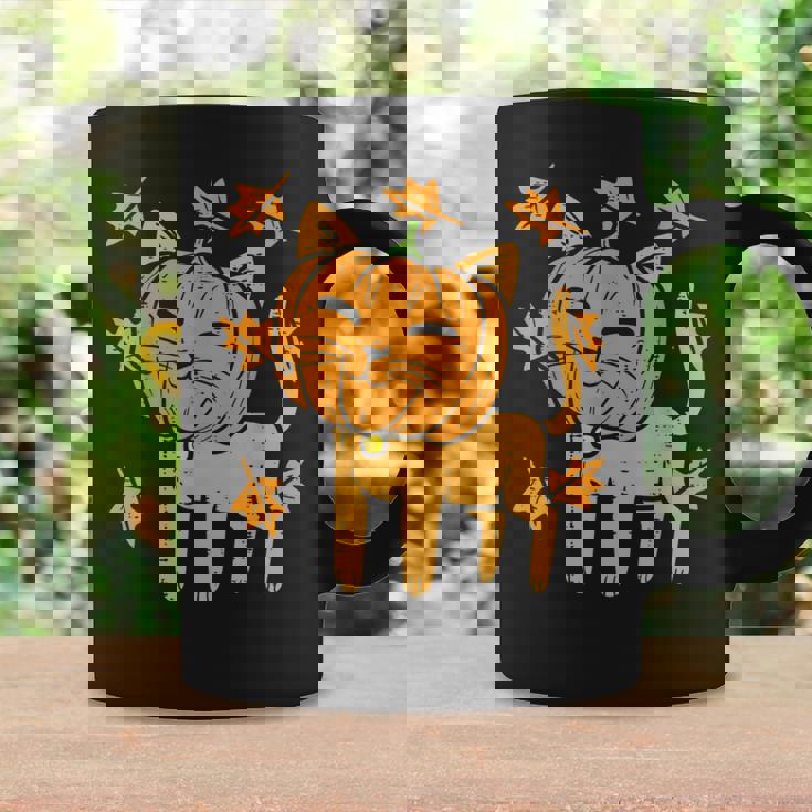 Cat Pumpkin Cute Halloween Fall Autumn Thanksgiving Animal Halloween Coffee Mug Gifts ideas