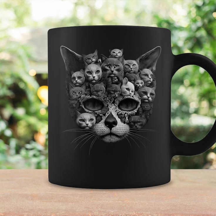 Cat Skull - Halloween Costume Skull Cat Coffee Mug Gifts ideas