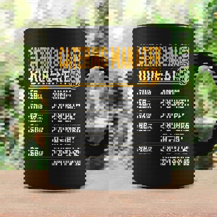 Catering Manager Hourly Rate Catering Supervisor Coffee Mug Gifts ideas