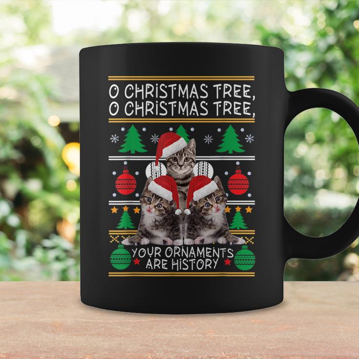 Cats Christmas Funny Ornaments Pajama Family Gift Coffee Mug Gifts ideas