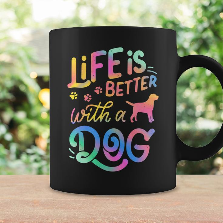Cavador Life Is Better With My Dog Mom Dad Coffee Mug Gifts ideas