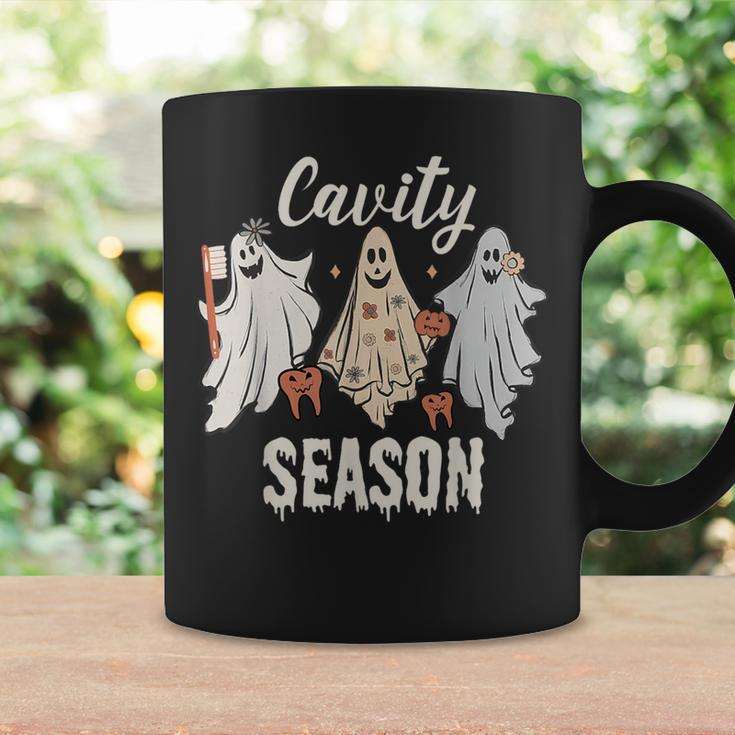Cavity Season Halloween Dental Ghosts And Toothbrush Coffee Mug Gifts ideas