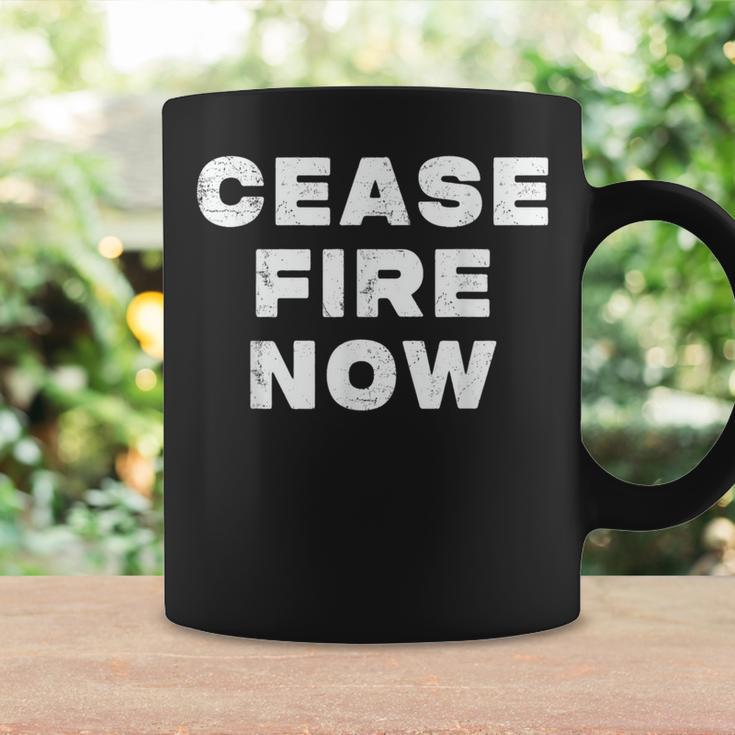 Cease Fire Now Not In Our Name Coffee Mug Gifts ideas