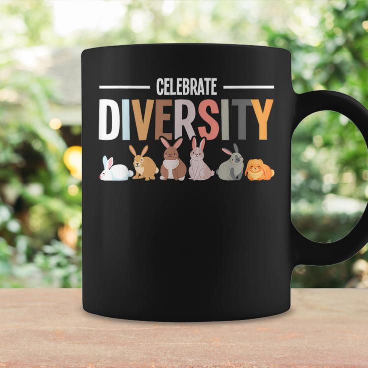 Celebrate Diversity - Rabbit Lover Zookeeper Bunny Breeder Coffee Mug Gifts ideas