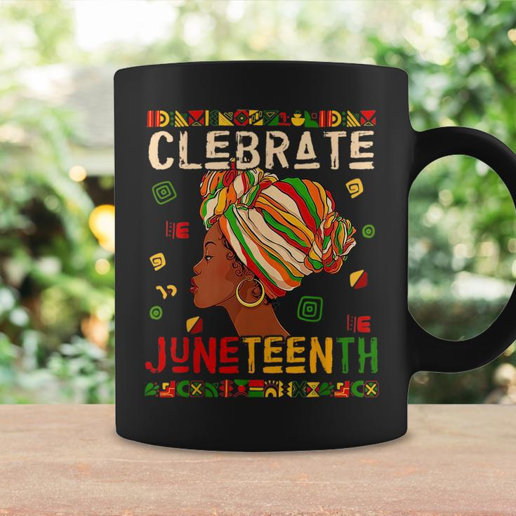 Celebrate Junenth 1865 Freedom Black Melanin Women Girls Coffee Mug Gifts ideas