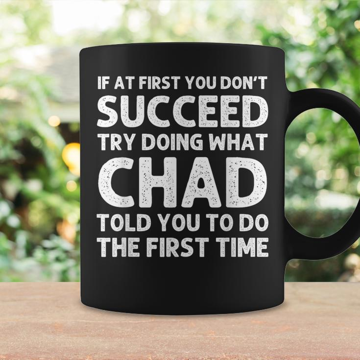 Chad Name Personalized Birthday Christmas Joke Coffee Mug Gifts ideas