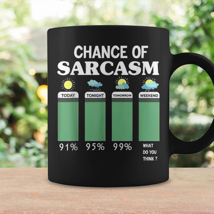 Chance Of Sarcasm Weather Coffee Mug Gifts ideas