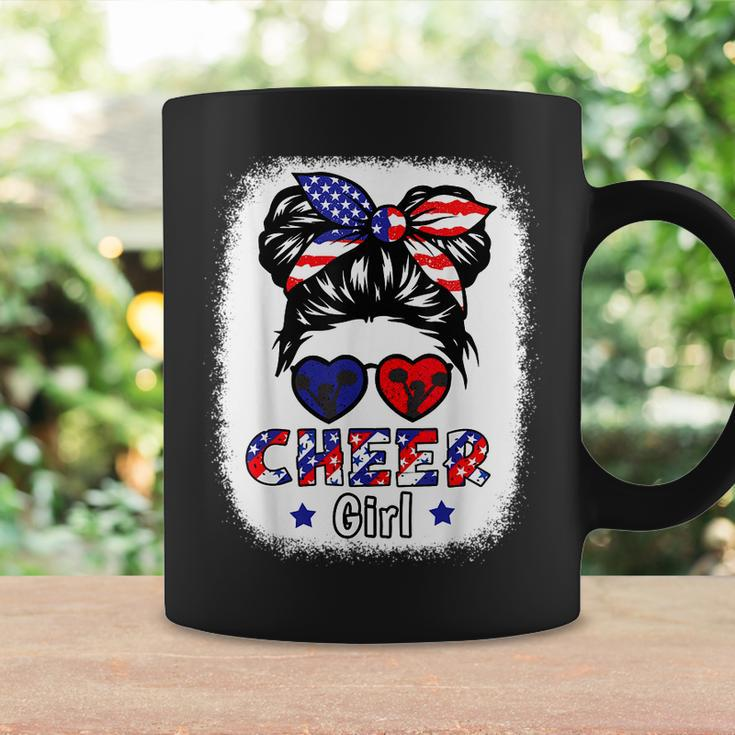 Cheer Girl American Flag Cheerleading Cheerleader Youth N Coffee Mug Gifts ideas