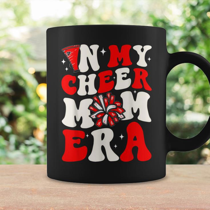 In My Cheer Mom Era Trendy Cheerleading Football Mom Life Coffee Mug Gifts ideas