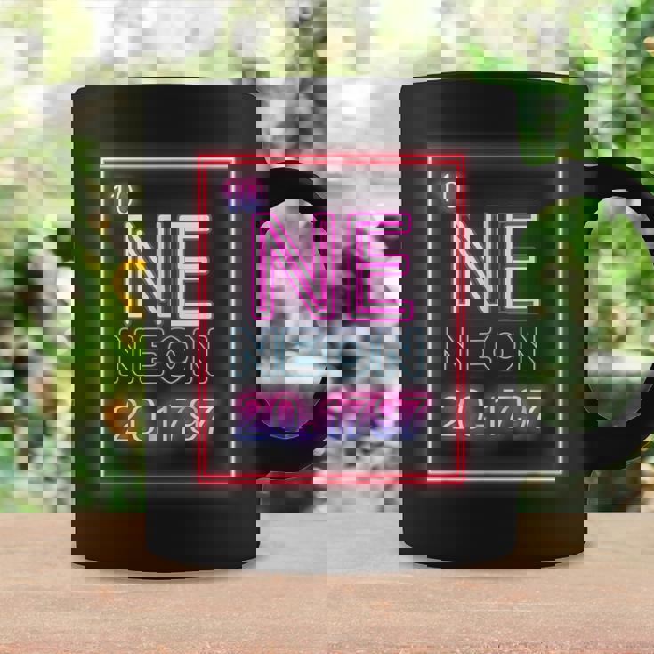 The Chemistry Periodic Table For Scientists Neon Element Coffee Mug Gifts ideas