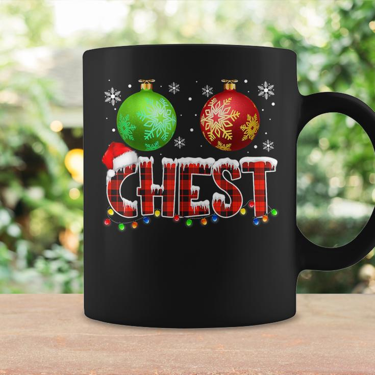 Chestnuts Matching Couples Christmas Lights Nuts Chest Coffee Mug Gifts ideas