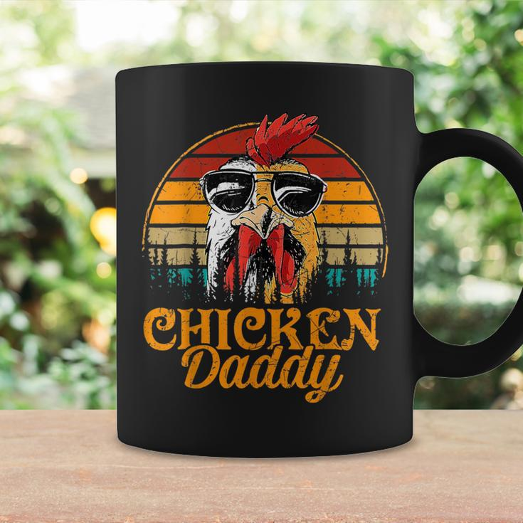 Chicken Daddy Vintage Poultry Farmer Fathers Day Mens Coffee Mug Gifts ideas