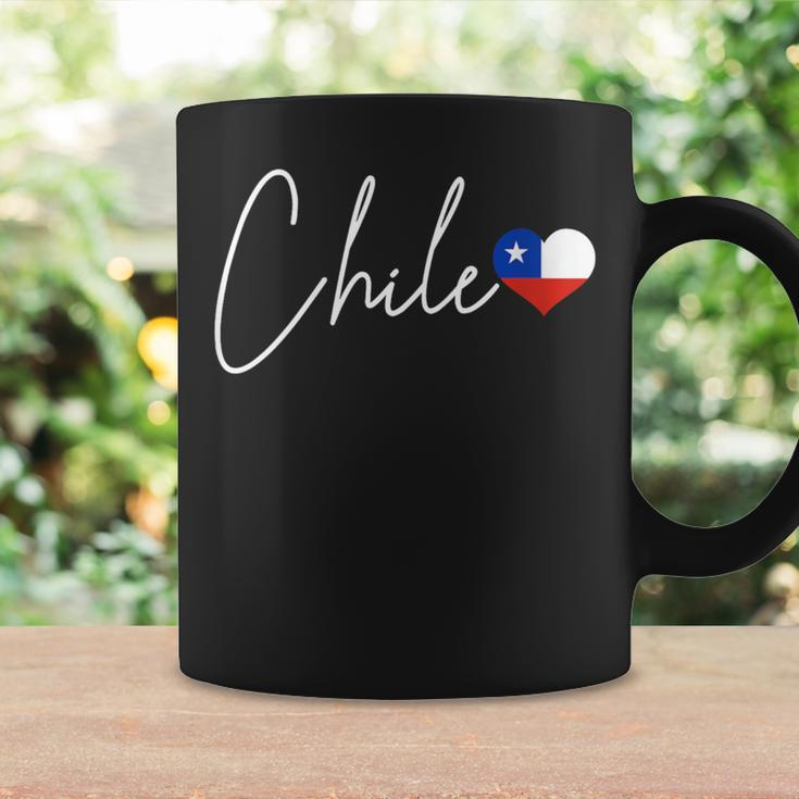 Chile Heart Pride Chilean Flag Coffee Mug Gifts ideas