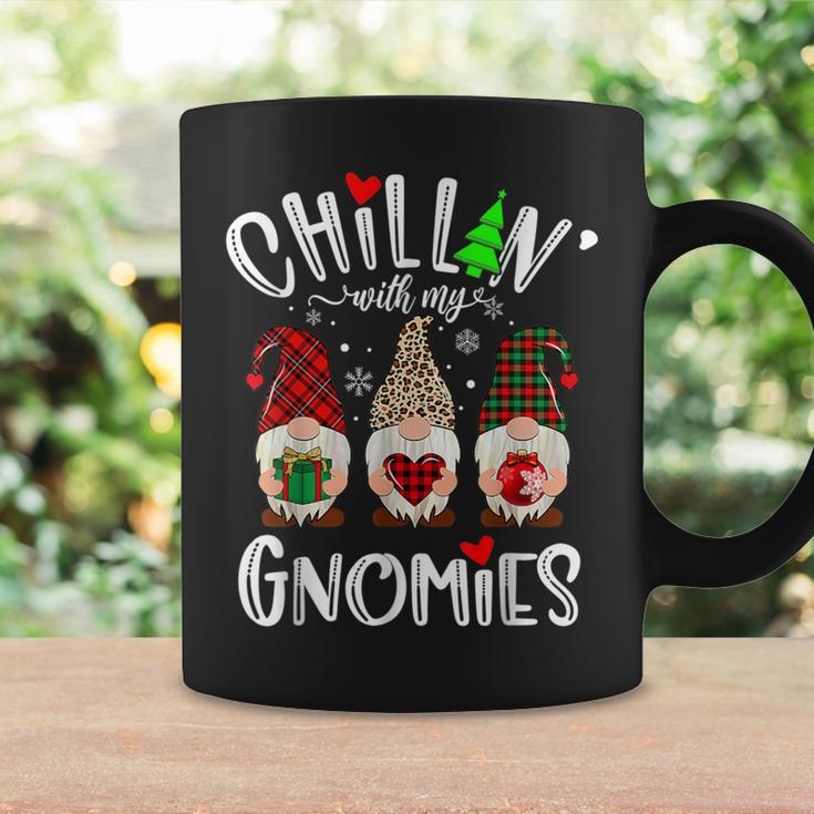 Chillin With My Gnomies Christmas Gnome Family Matching Xmas Coffee Mug Gifts ideas