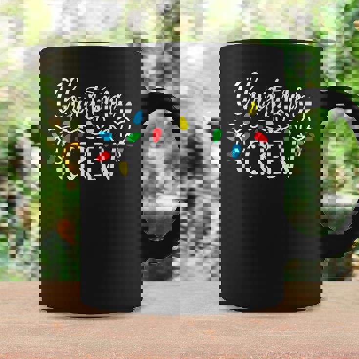 Christmas Crew Xmas Lights Pajama Happy Holiday Boy Girl Coffee Mug Gifts ideas