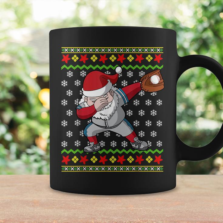 Christmas Dabbing Santa Baseball Men Boys Dad Uncle Brother Coffee Mug Gifts ideas