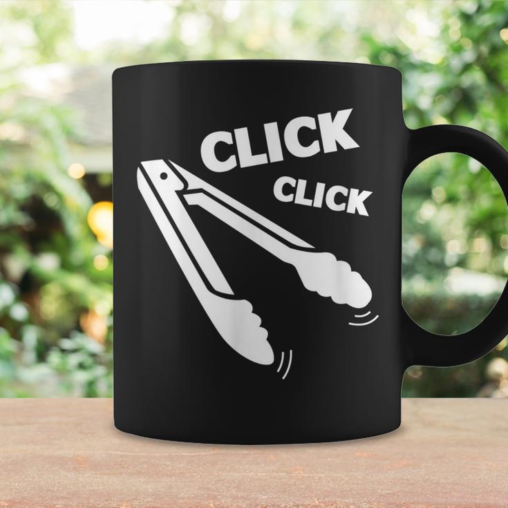 Click Click Tongs Bbq Barbecue Funny Coffee Mug Gifts ideas