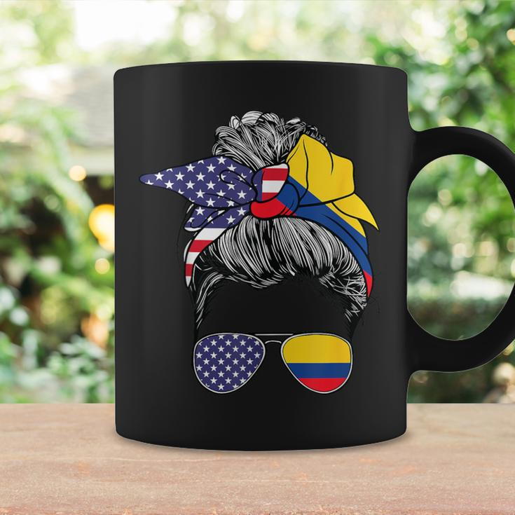 Colombian Girl Usa Heritage American Colombia Flag Coffee Mug Gifts ideas