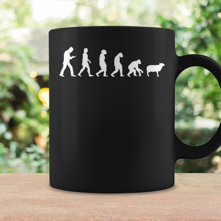 Conspiracy Theorist Human Evolution Wake Up Sheeple Sheep Coffee Mug Gifts ideas
