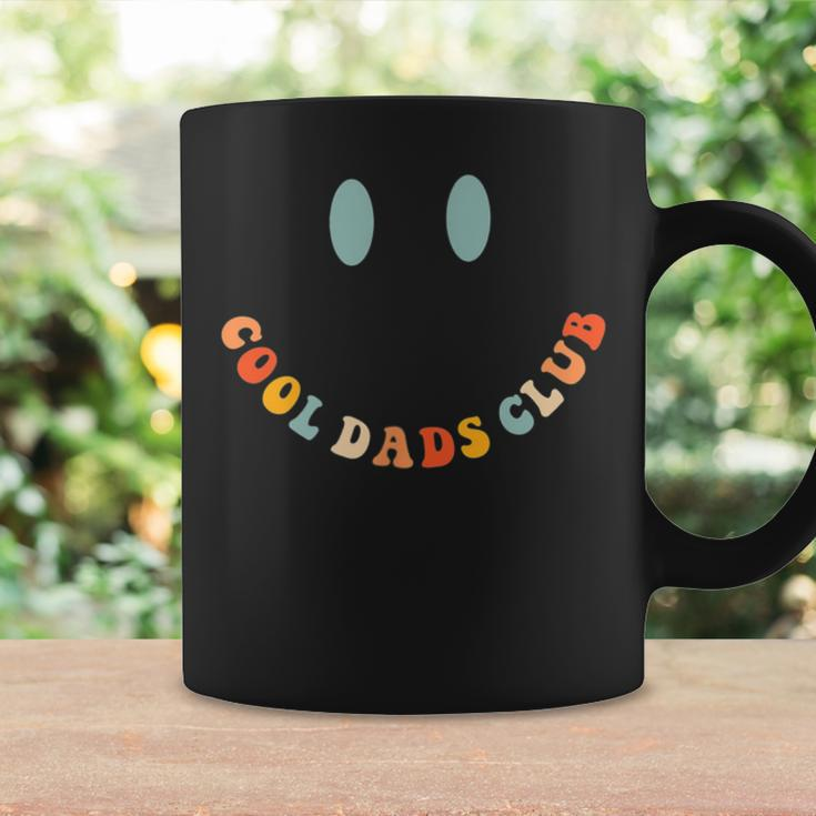Cool Dads Club Funny Smile Colorful Funny Dad Fathers Day Coffee Mug Gifts ideas