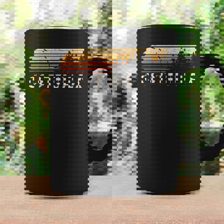 Cotulla Tx Vintage Evergreen Sunset Eighties Retro Coffee Mug Gifts ideas