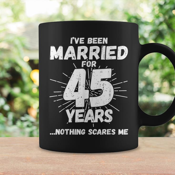 Couples Married 45 Years Funny 45Th Wedding Anniversary Coffee Mug Gifts ideas