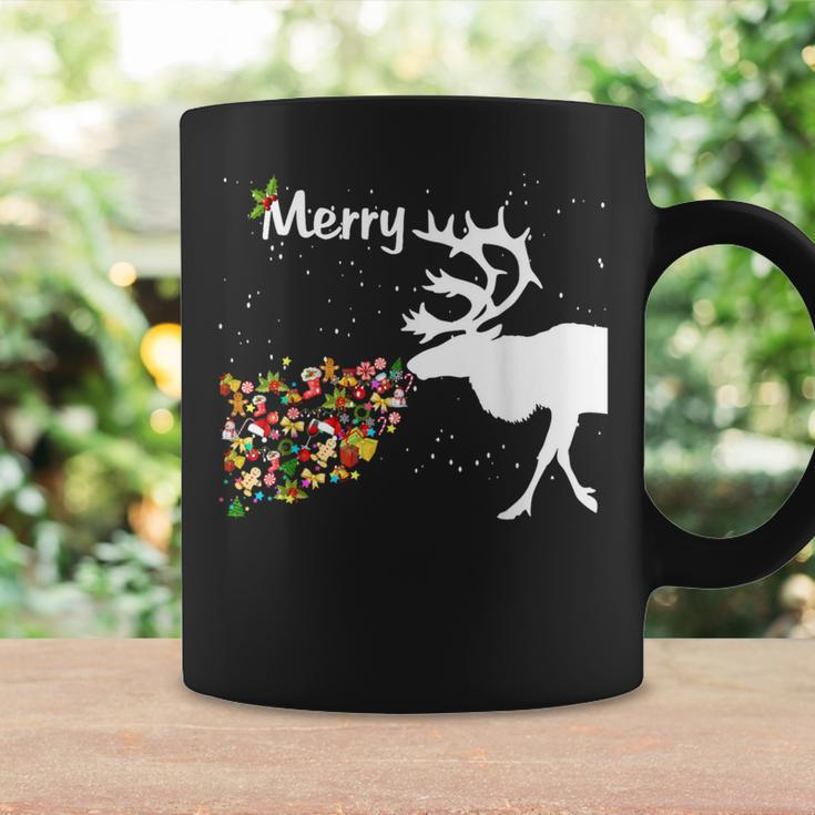 Couples Sick Reindeer Diy Ugly Christmas Sweater Coffee Mug Gifts ideas