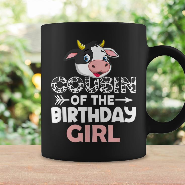Cousin Of The Birthday Girl Cows Farm Cow Cousin Coffee Mug Gifts ideas