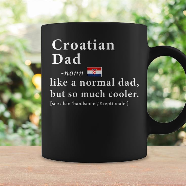 Croatian Dad Definition Fathers Day Gift Flag Coffee Mug Gifts ideas