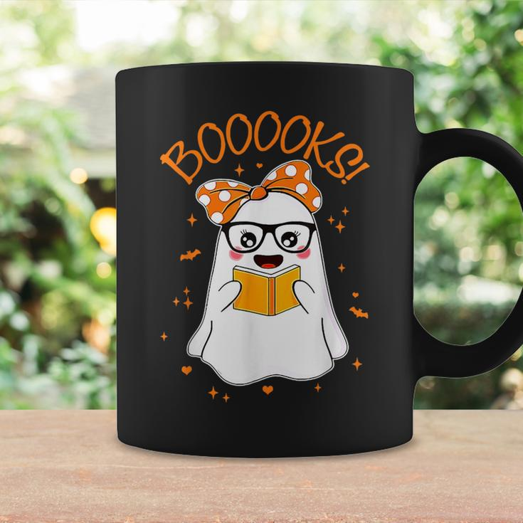 Cute Booooks Ghost Halloween Teacher Book Library Coffee Mug Gifts ideas