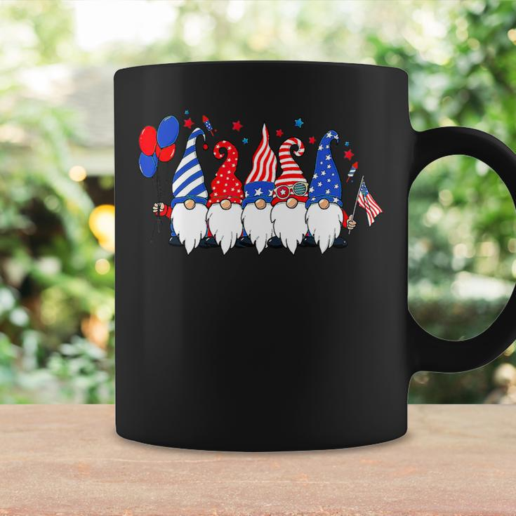 Cute Gnomes American Usa Flag Patriotic Happy 4Th Of July 1 Coffee Mug Gifts ideas