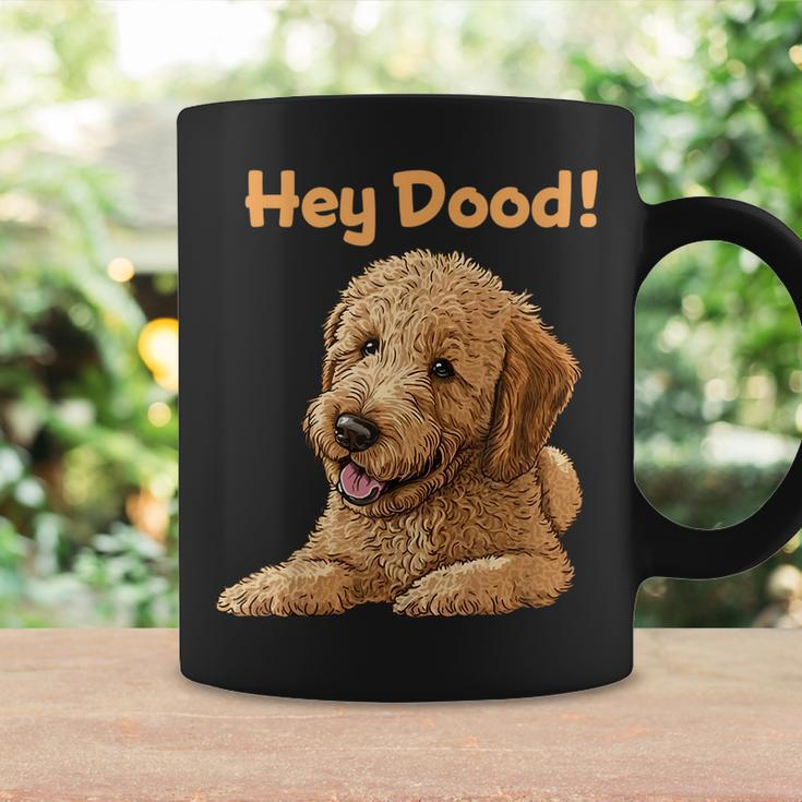 Cute Hey Dood Doodle Dog Goldendoodle Labradoodle Puppy Coffee Mug Gifts ideas