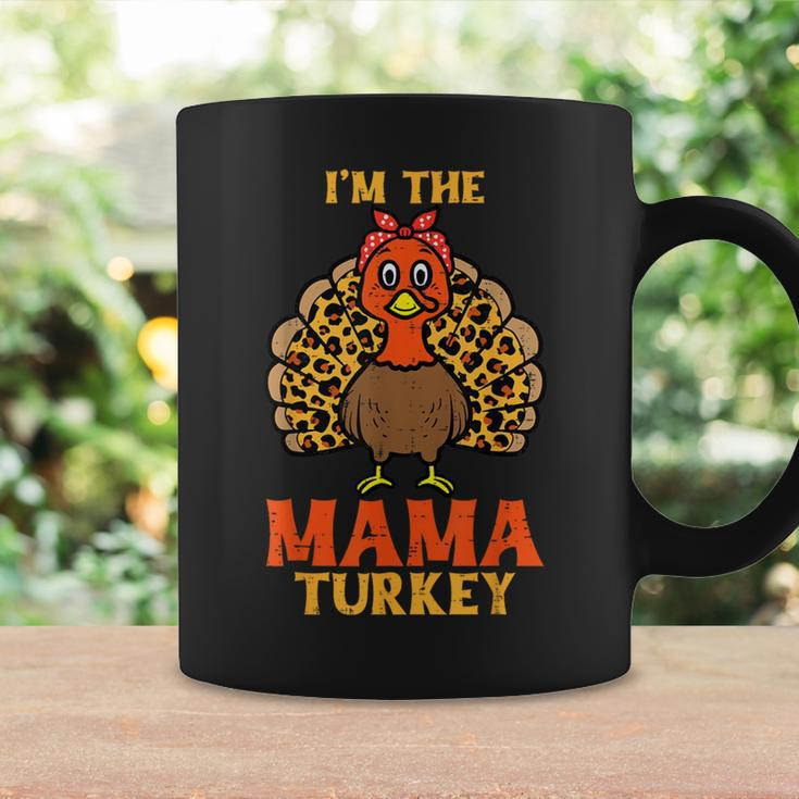 Cute I'm The Mama Turkey Matching Family Thanksgiving Mom Coffee Mug Gifts ideas