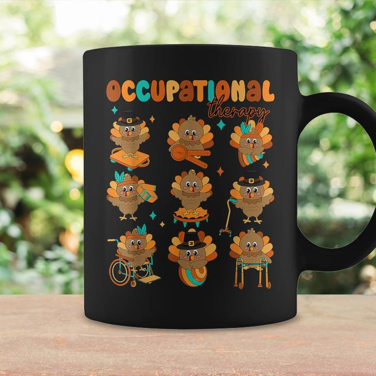 Cute Turkey Occupational Therapy Ot Therapist Thanksgiving Coffee Mug Gifts ideas