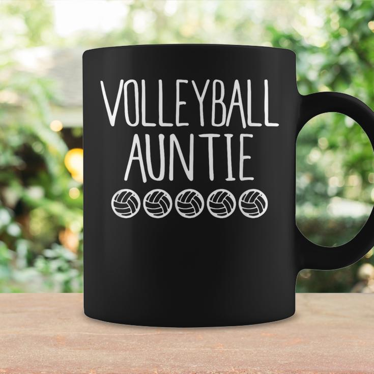 Cute Volleyball Auntie Sports Coffee Mug Gifts ideas